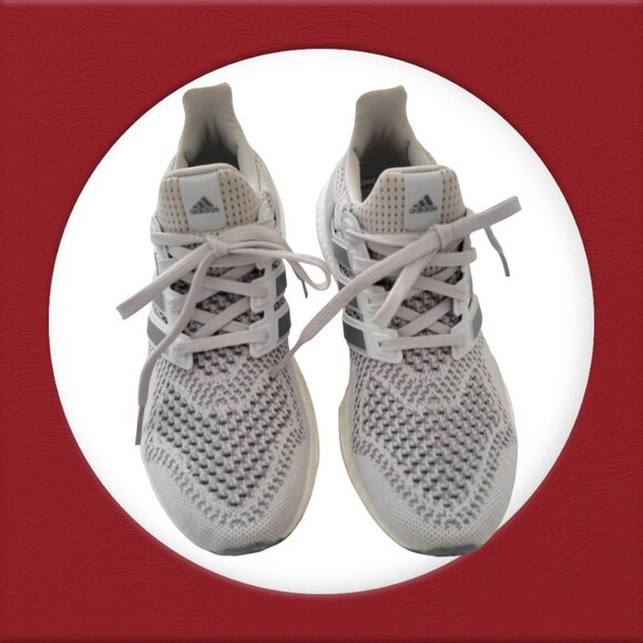 Adidas Running Ultra boost 1.0 Gray/White Running Shoes US Size 6.5 - Picture 7 of 11